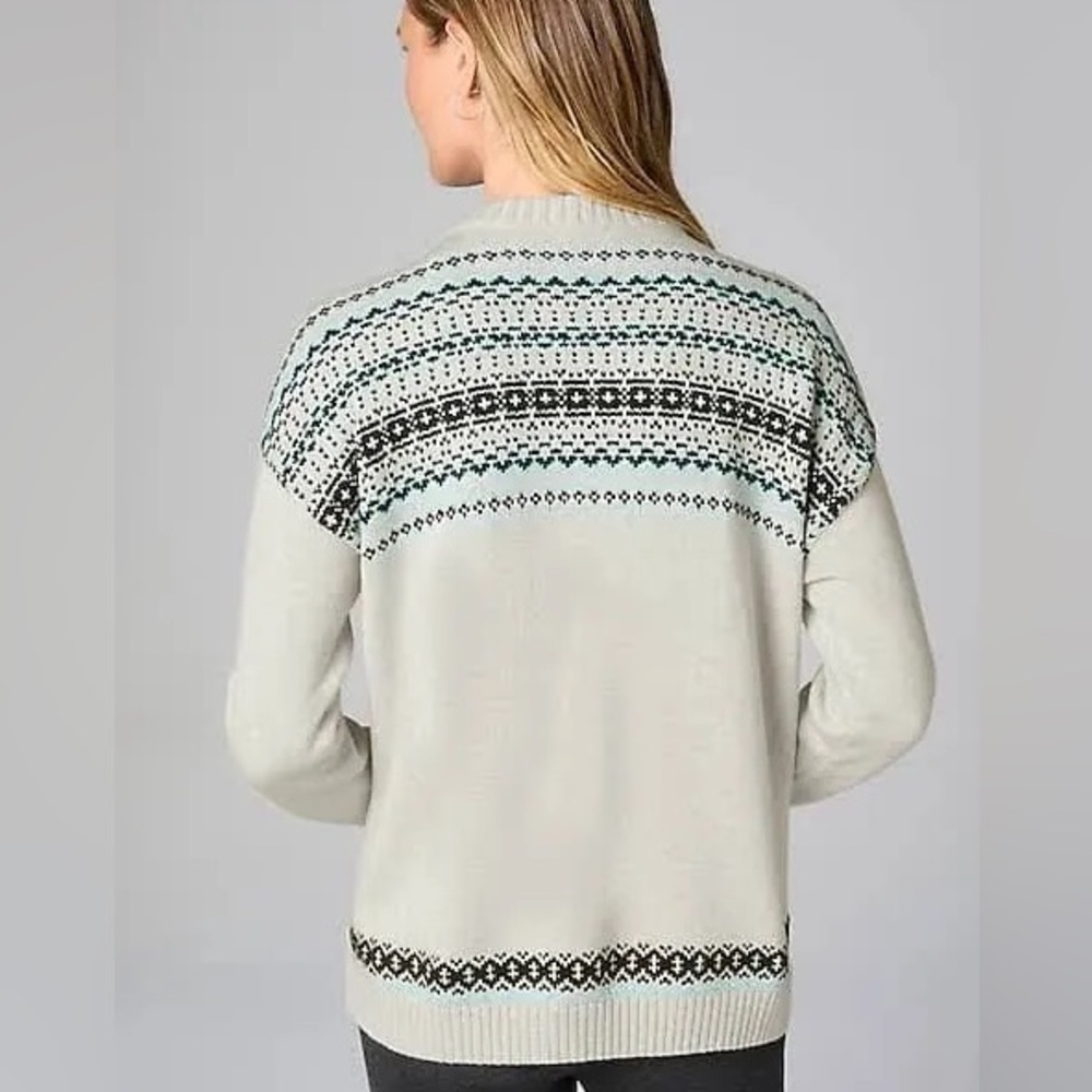 J.Jill Relaxed Fair Isle Sweater Pullover NWT - Picture 3 of 13